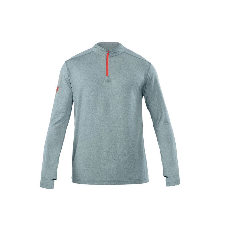 Polera Dry Fit HW SPX Manga Larga Hombre Dark Green-0