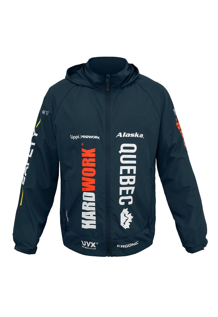 Cortaviento HW Vent Hombre Azul Oscuro Print-0