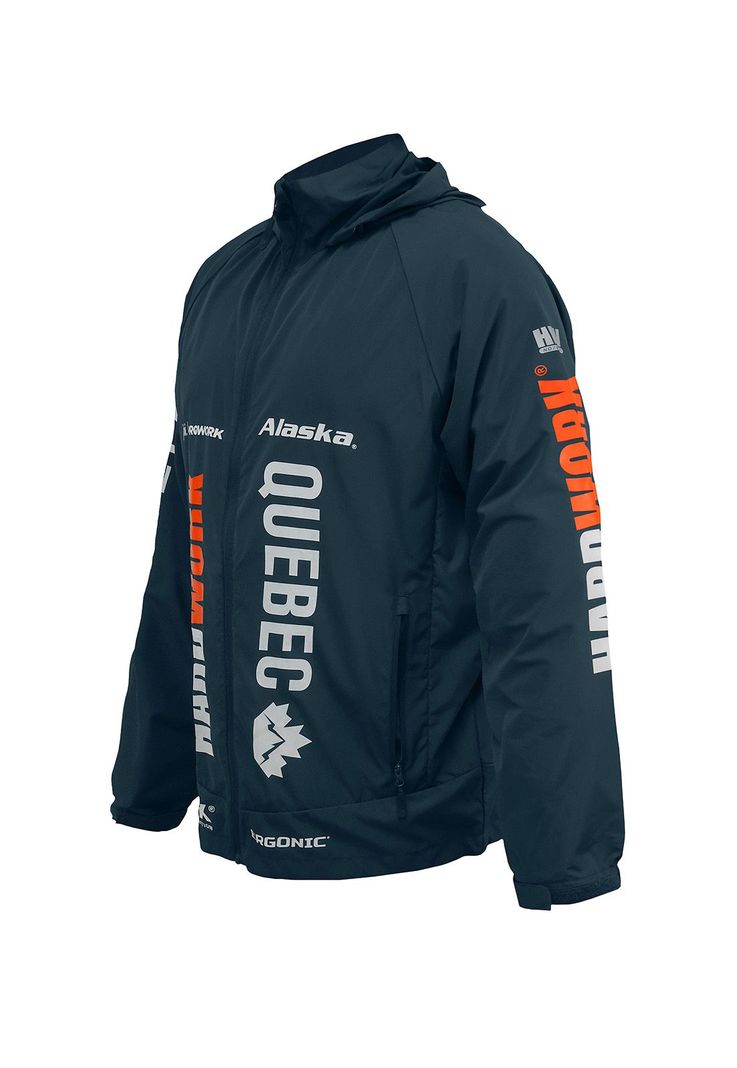 Cortaviento HW Vent Hombre Azul Oscuro Print-2