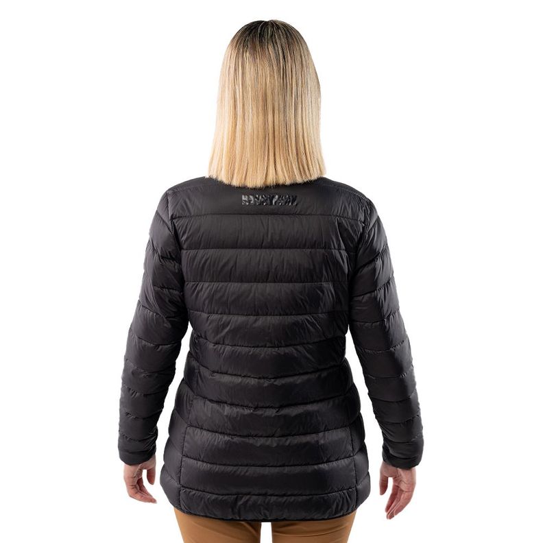 Parka Pluma Pullay PRO Negro Mujer-2