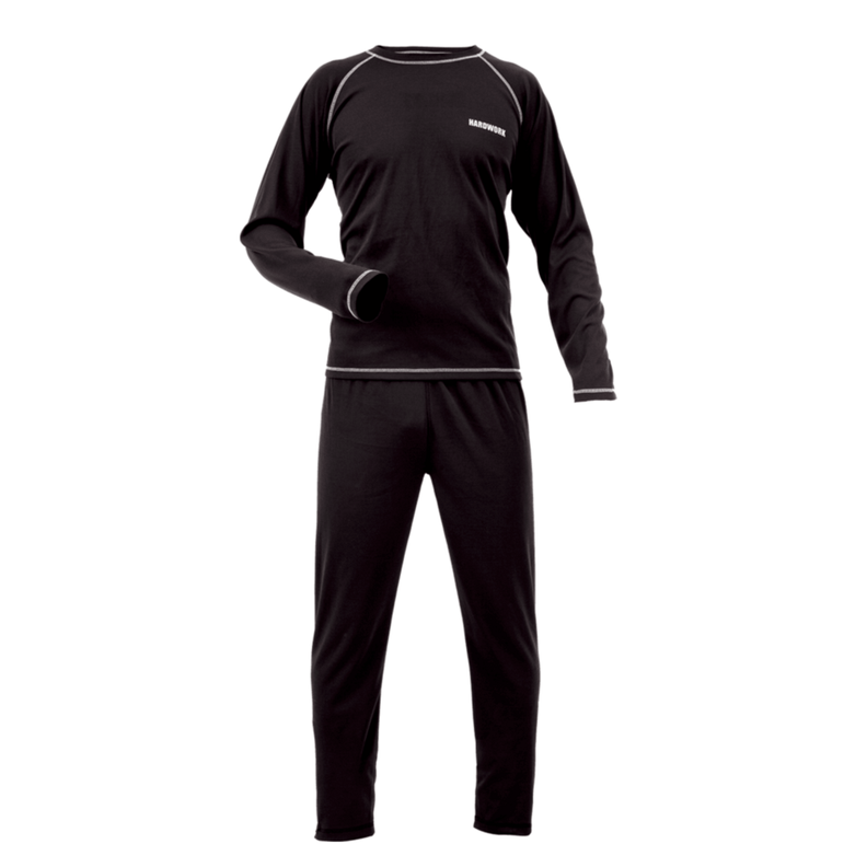 Conjunto Primera Capa De Polyester Cool Dry Hw Negro-0