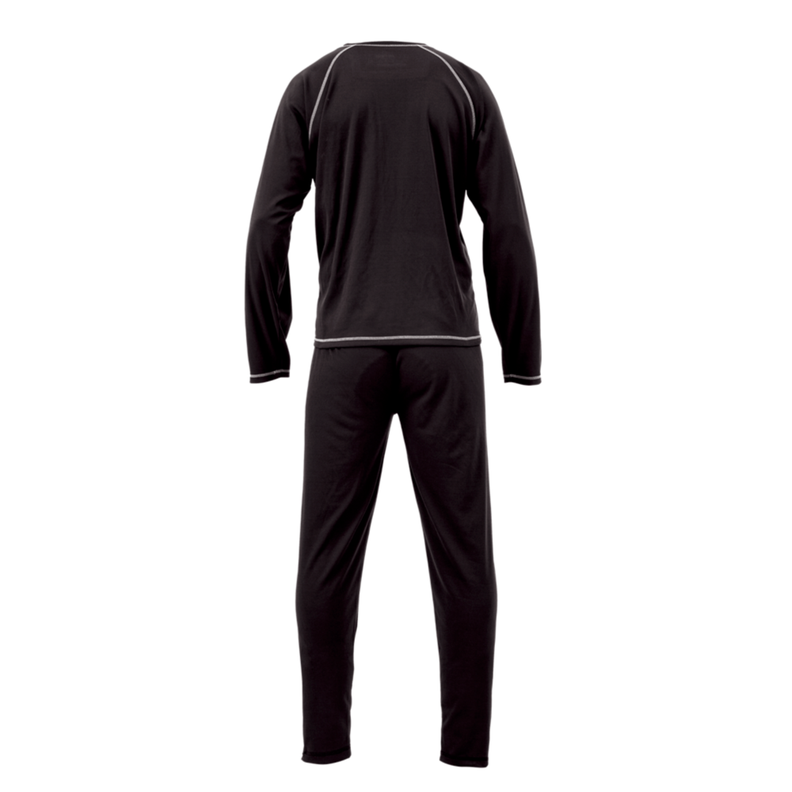 Conjunto Primera Capa De Polyester Cool Dry Hw Negro-1