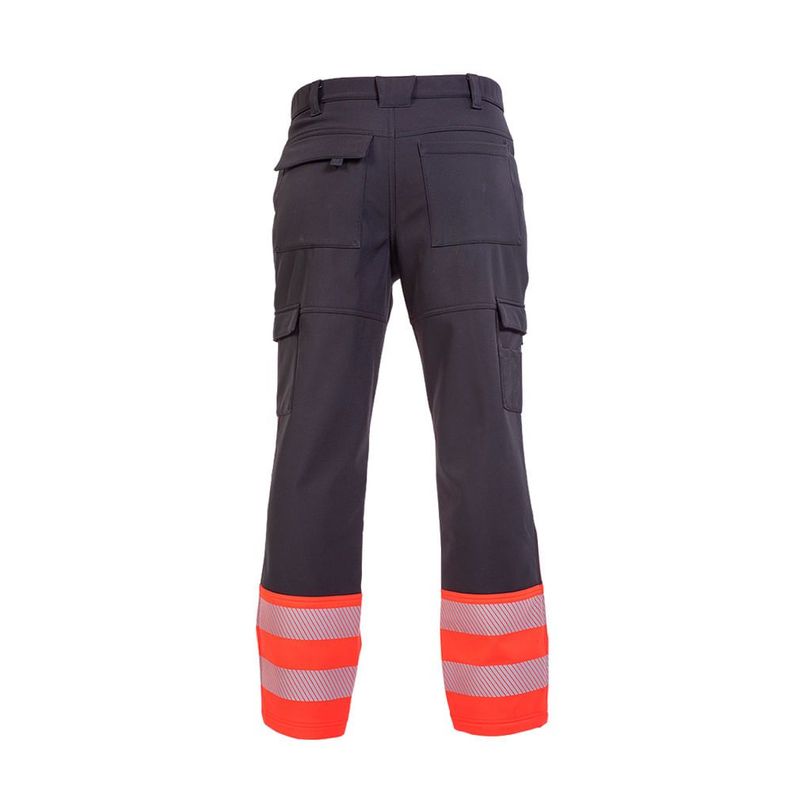 Pantalón Softshell HW Oklan Rojo Fluor-1