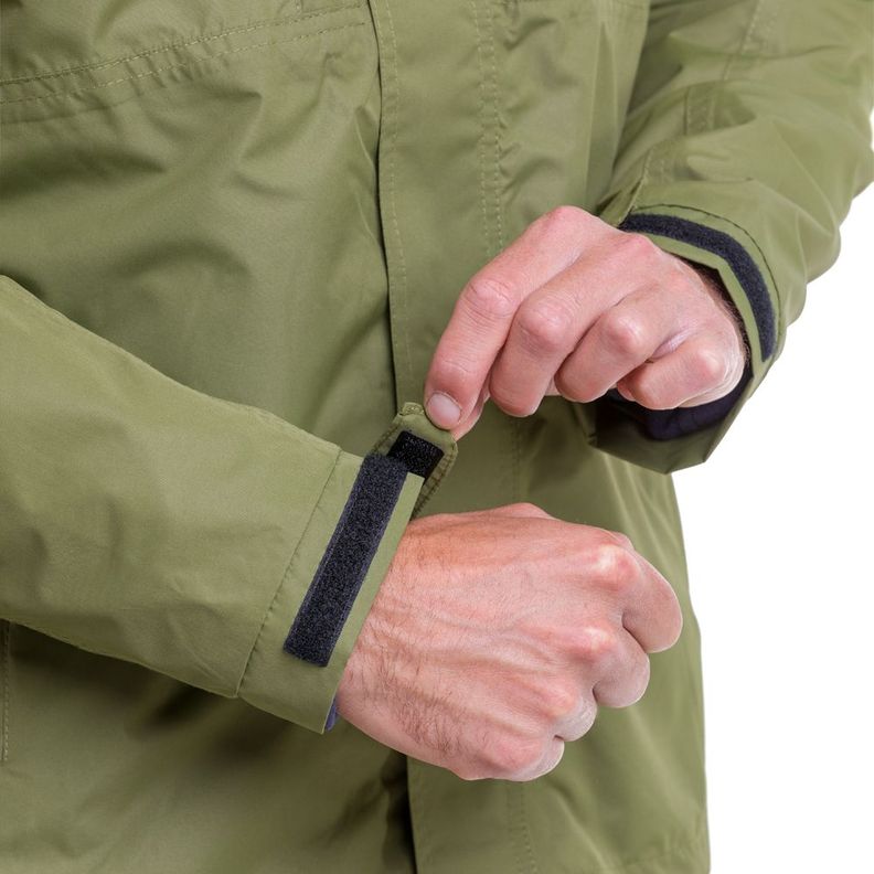 Parka Desmontable Quebec Ottawa 3 en 1 Verde Oliva-5