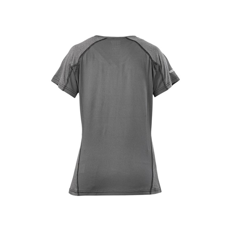 Polera Dry Fit Hw Spx Manga Corta Mujer Carbon Grey-1