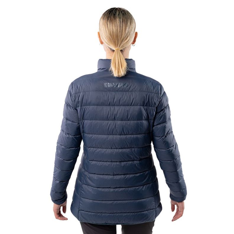 Parka Pluma Pullay PRO Mujer Azul-2