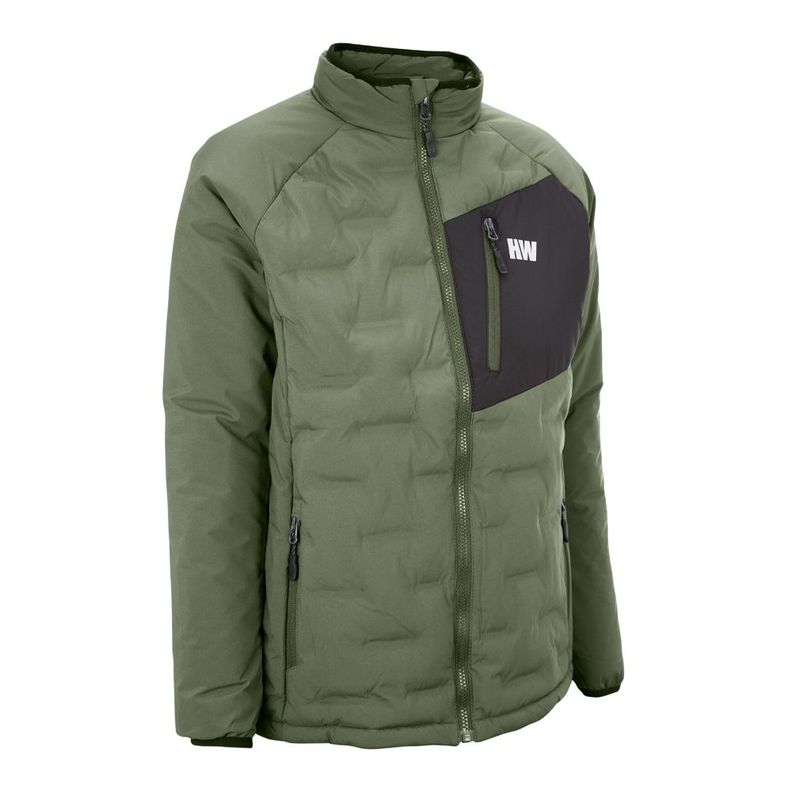 Parka Insulada HW Explorer sin Gorro Mujer Verde Musgo-1