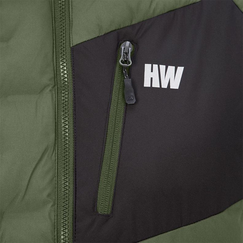 Parka Insulada HW Explorer sin Gorro Mujer Verde Musgo-3