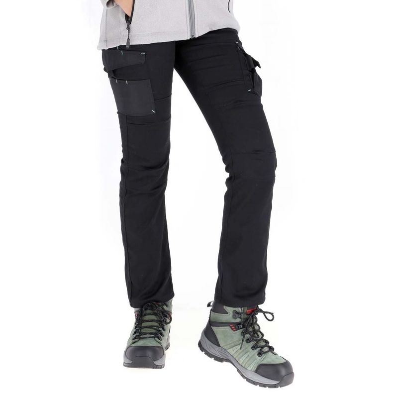 Pantalón Cargo HW Dakota Spandex Mujer Dark Shadow-2
