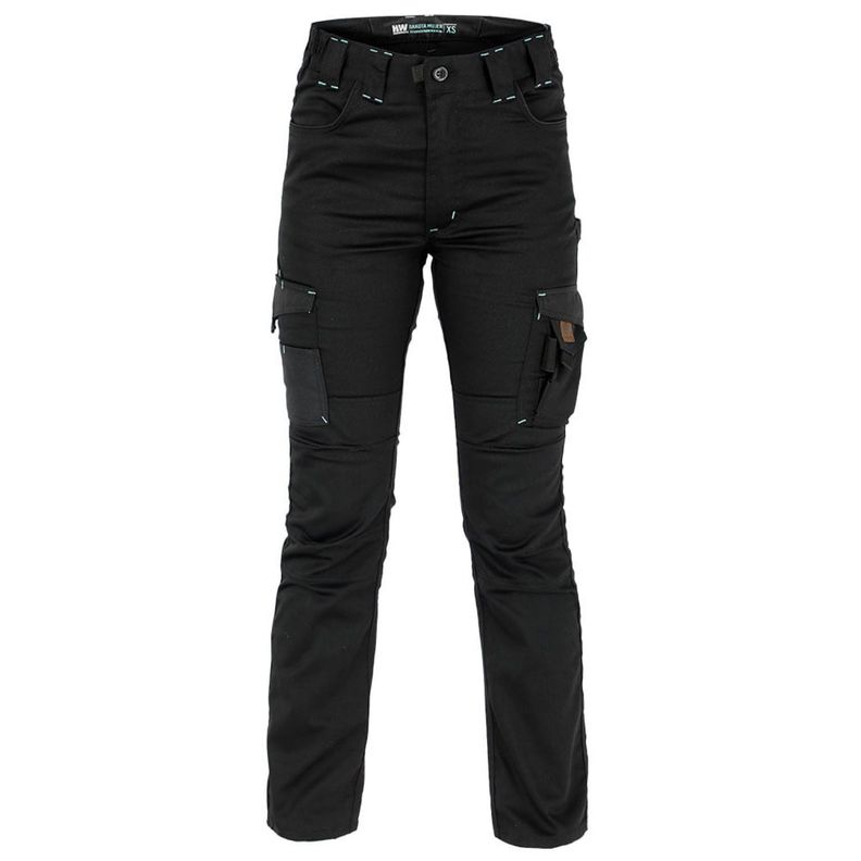 Pantalón Cargo HW Dakota Spandex Mujer Dark Shadow-3