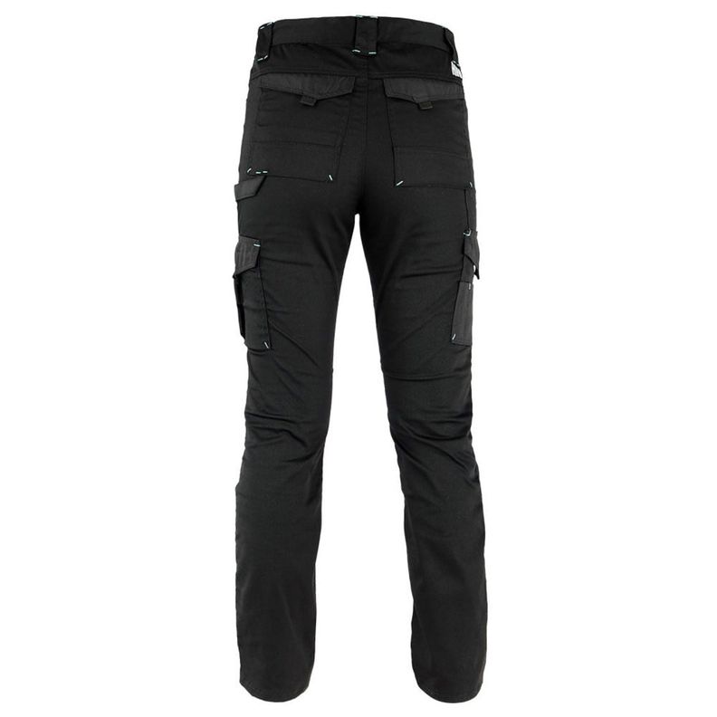 Pantalón Cargo HW Dakota Spandex Mujer Dark Shadow-4