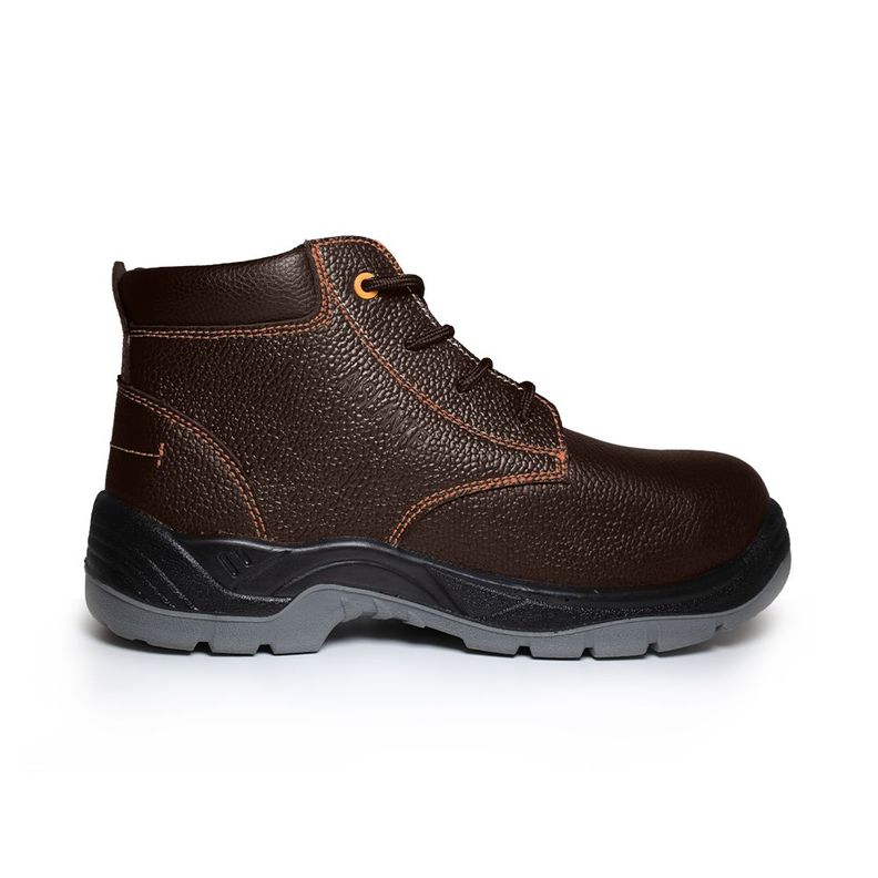 Calzado De Seguridad Alaska Pitbull Brown-0