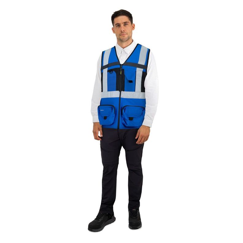 Chaleco Geologo Alaska Xpert Hombre Azul