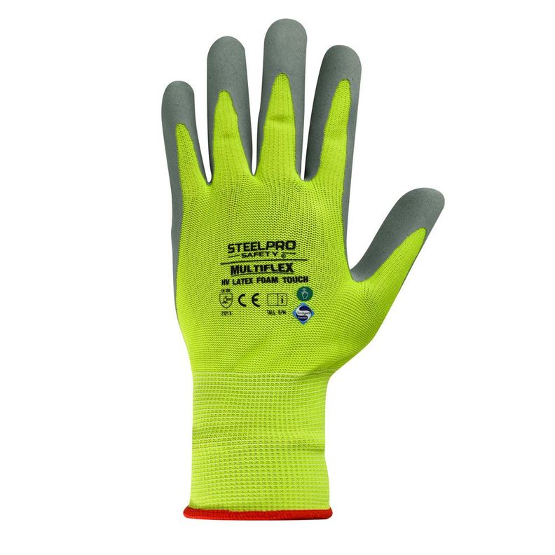 Guante Multiflex HV Latex Foam Touch Steelpro-1