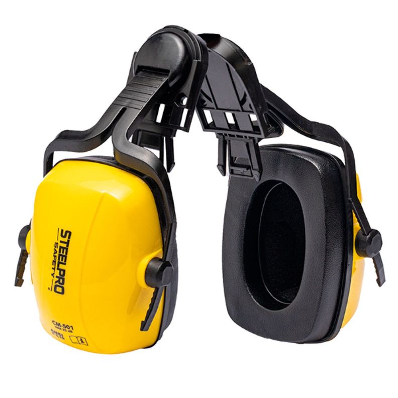 Fono Steelpro CM-501 Para Casco Amarillo
