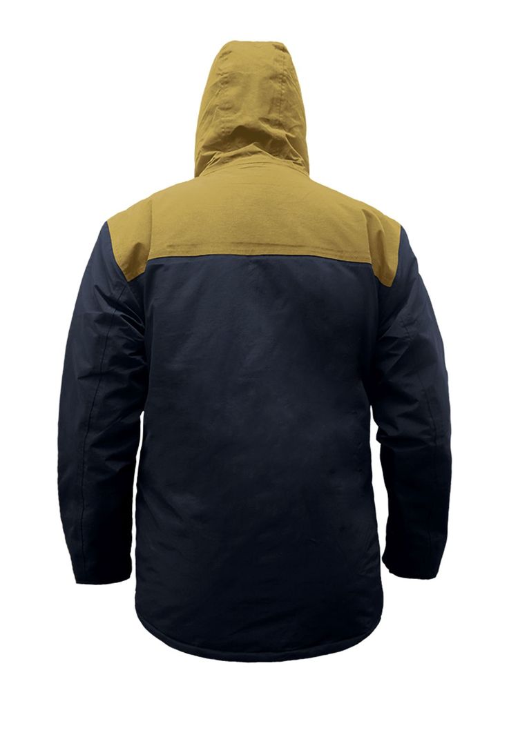 Parka HW Kodiak Azul Mostaza-1
