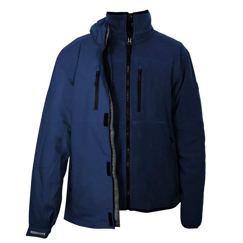 Parka Desmontable HW Reno 3 en 1 Deep Blue-3