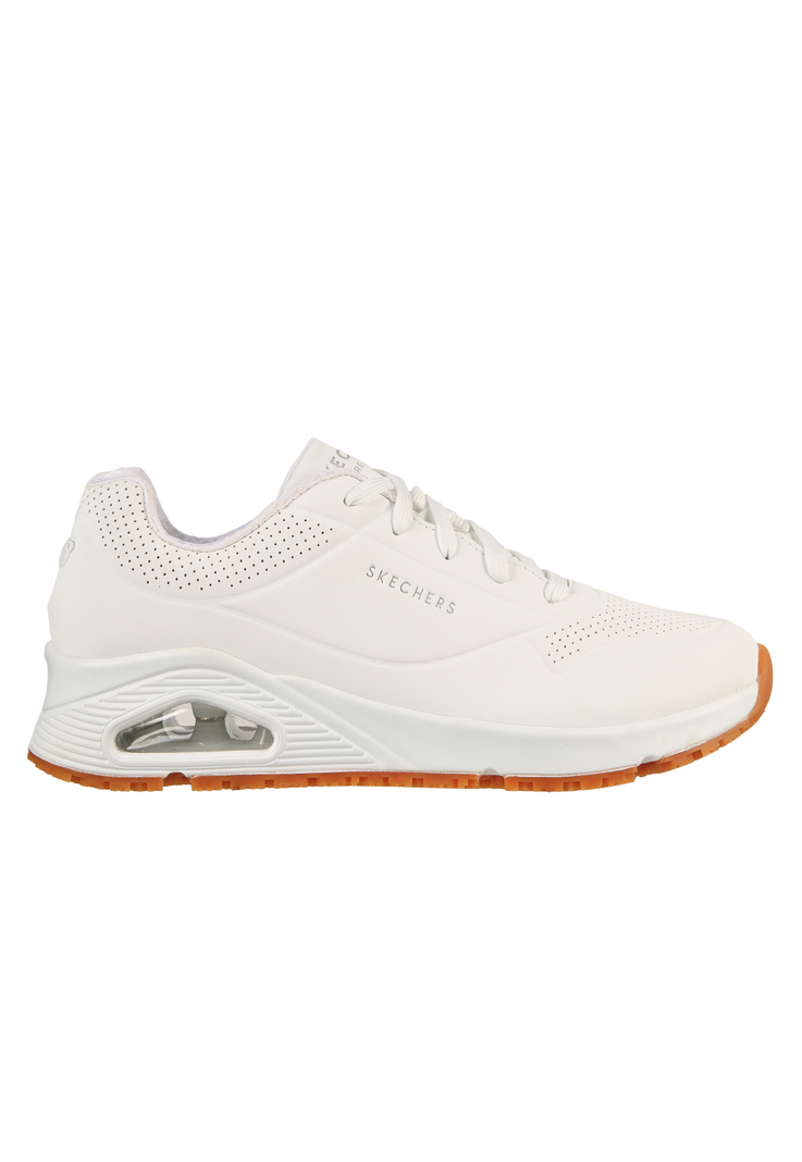 Calzado Ocupacional Skechers Uno SR Mujer Wht-1