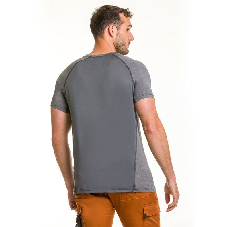 Polera Dry Fit Hw Spx Manga Corta Hombre Carbon Grey-1