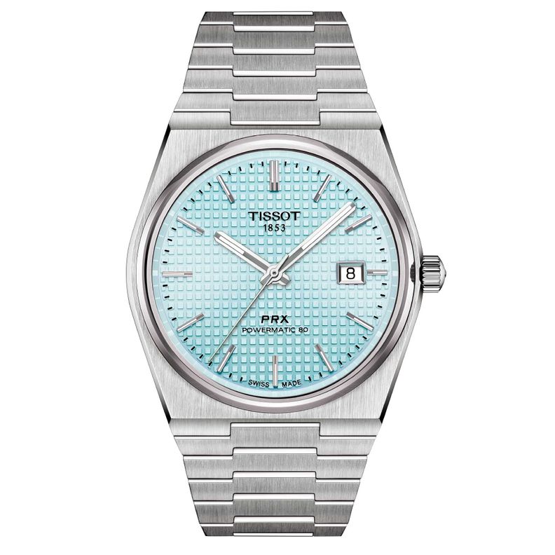 Reloj Tissot PRX Powermatic 40mm Light Green Acero