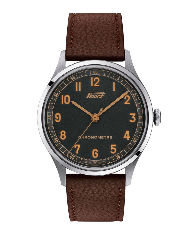 Reloj Tissot Heritage 1938 Cosc Café-0