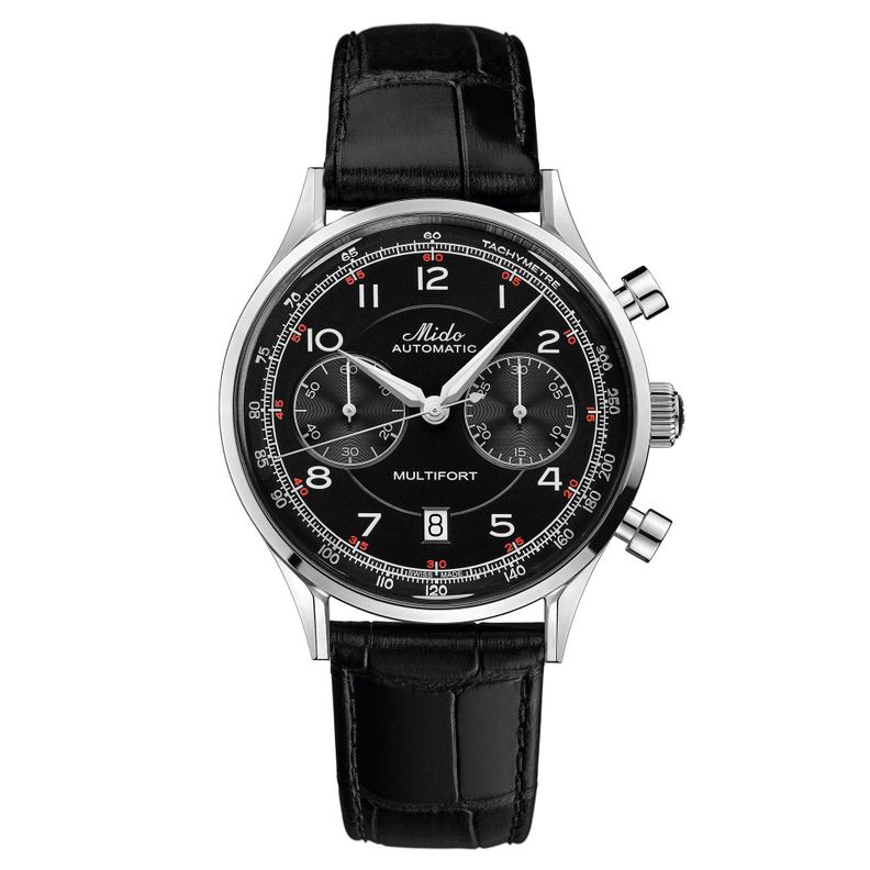 Reloj Mido Multifort Patrimony Chronograph Negro
