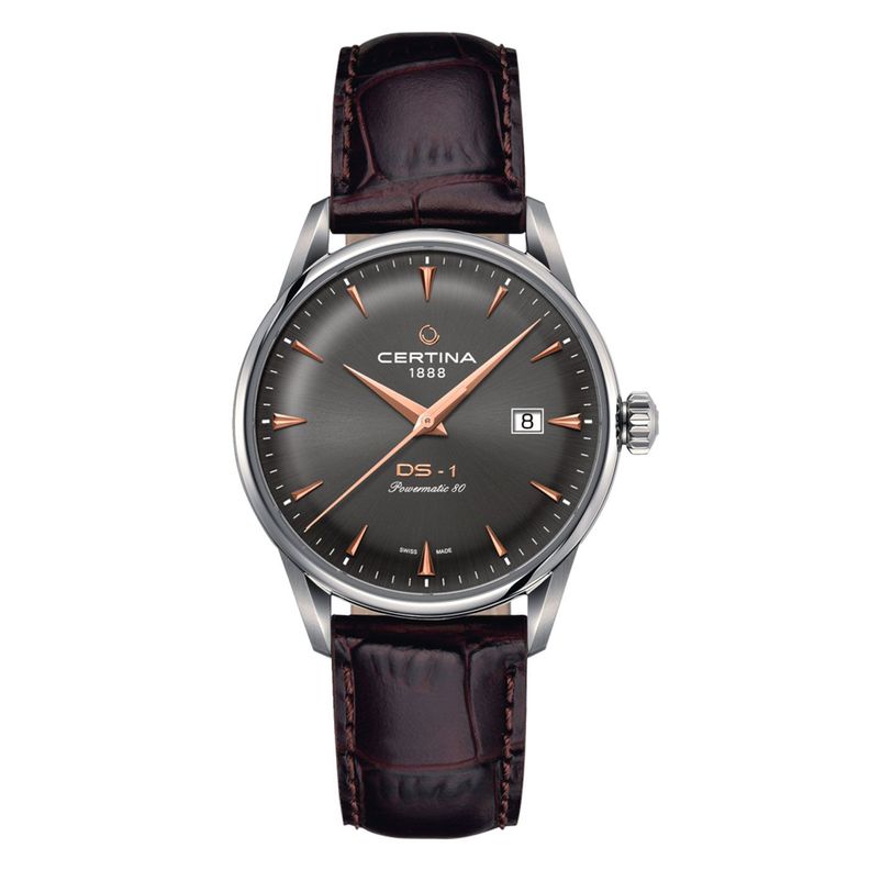 Reloj Certina DS-1 Cuero Marron Acero
