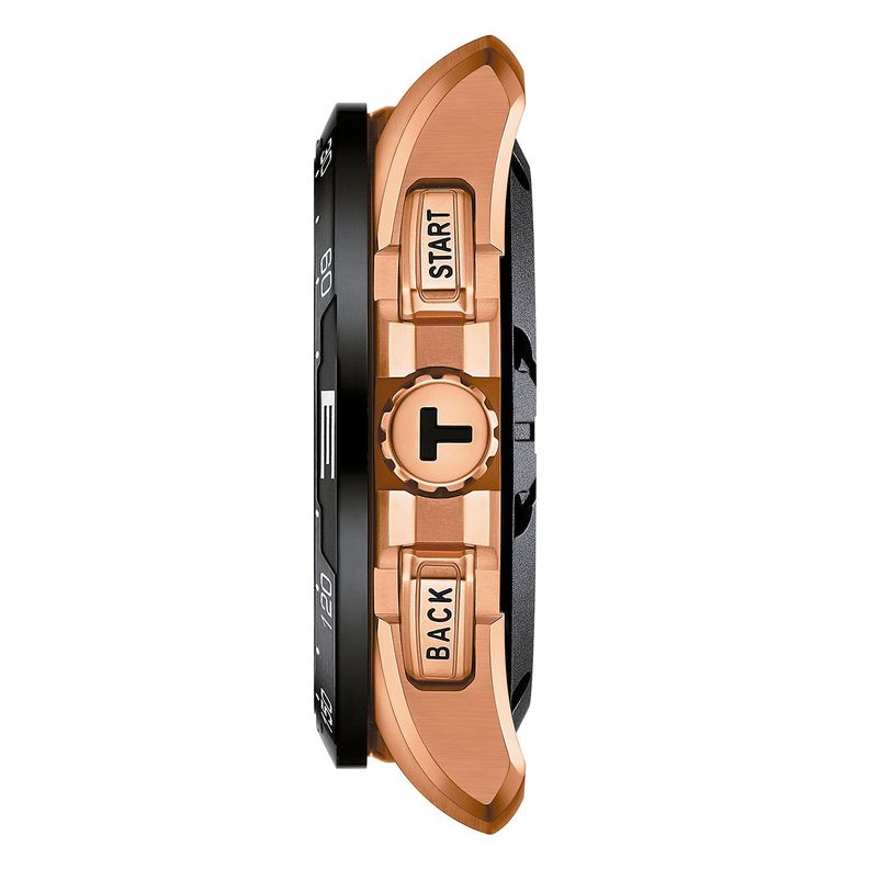 Reloj Digital Tissot T-Touch Connect Solar Oro Rosa-2