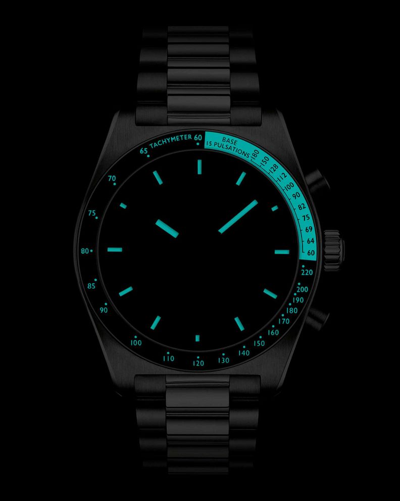 Reloj Tissot PRS 516 Chronograph Acero Azul-1