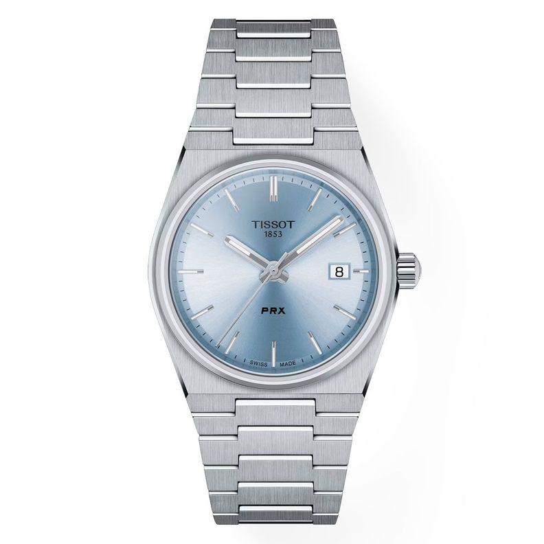 Reloj Tissot PRX 35mm Acero Celeste-0