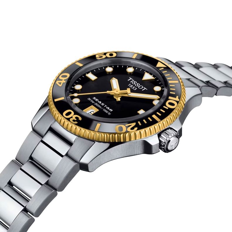 Reloj Tissot Seastar 1000 Bicolor-3