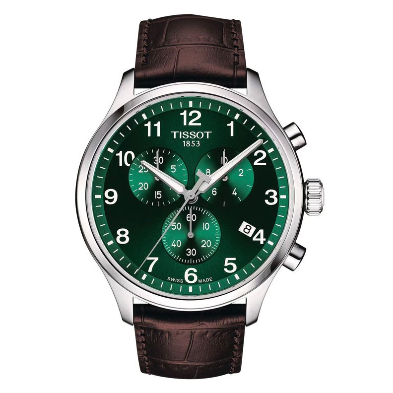 Reloj Tissot Chrono XL Classic Cuero Café-0