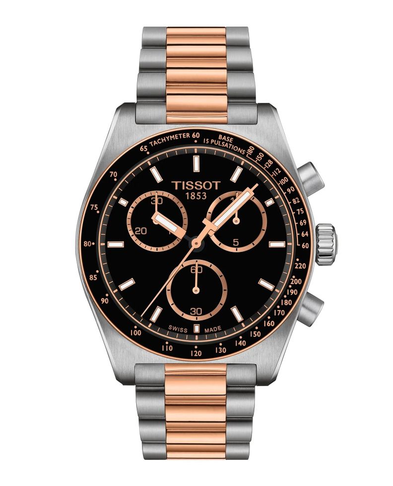 Reloj Tissot PR516 Bicolor Rose Gold-0
