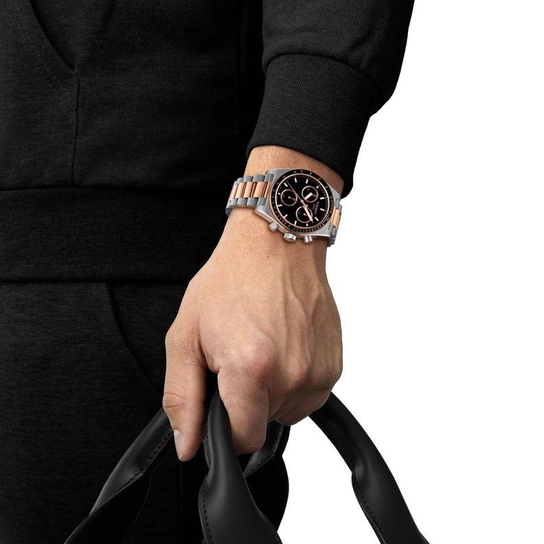 Reloj Tissot PR516 Bicolor Rose Gold-3