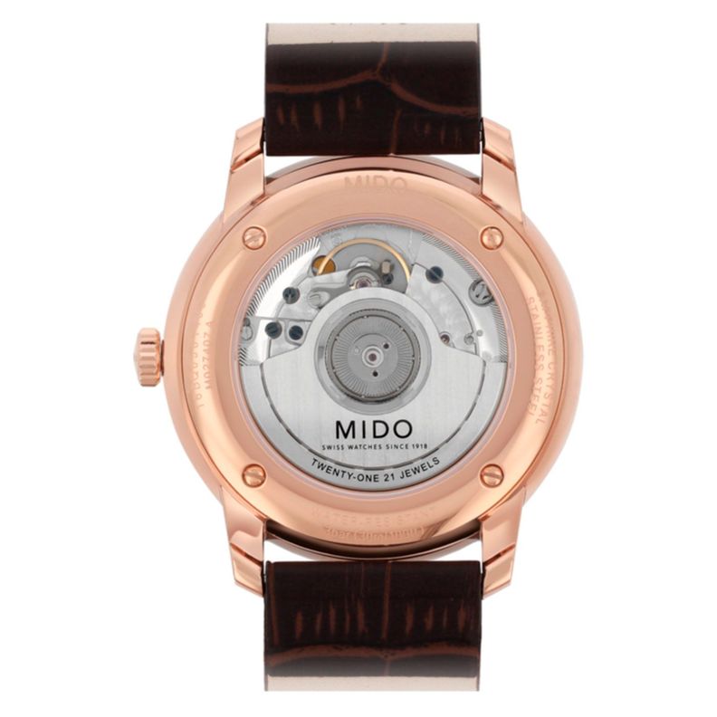 Reloj Mido Baroncelli III Heritage Cuero-1