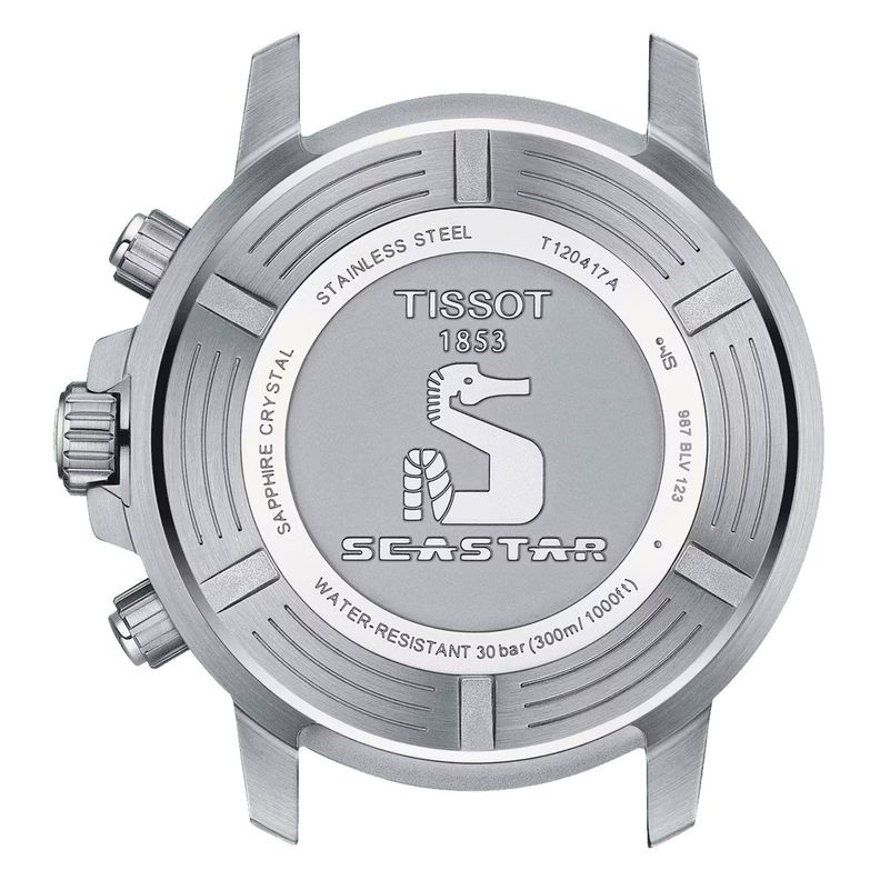 Reloj Tissot Seastar 1000 Quartz Chronograph Negro-1