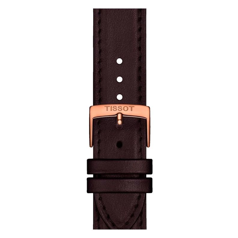 Reloj Tissot Everytime Cuero Café-2