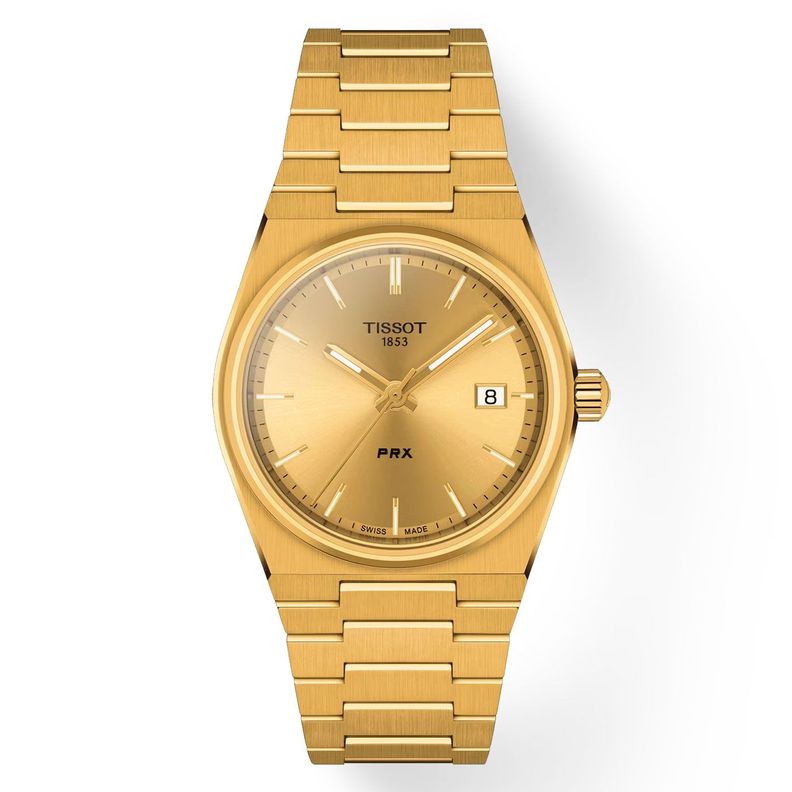 Reloj Tissot PRX 35mm Dorado-0