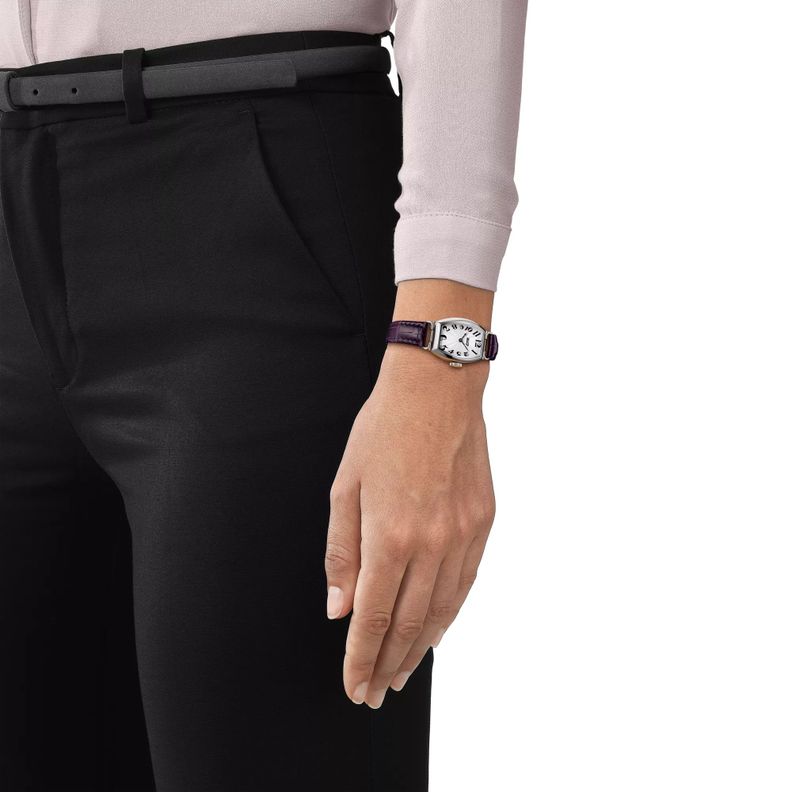 Reloj Tissot Heritage Porto Small Cuero Purple-3