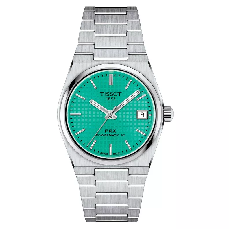 Reloj Tissot PRX Poweratic 35 mm Green Acero