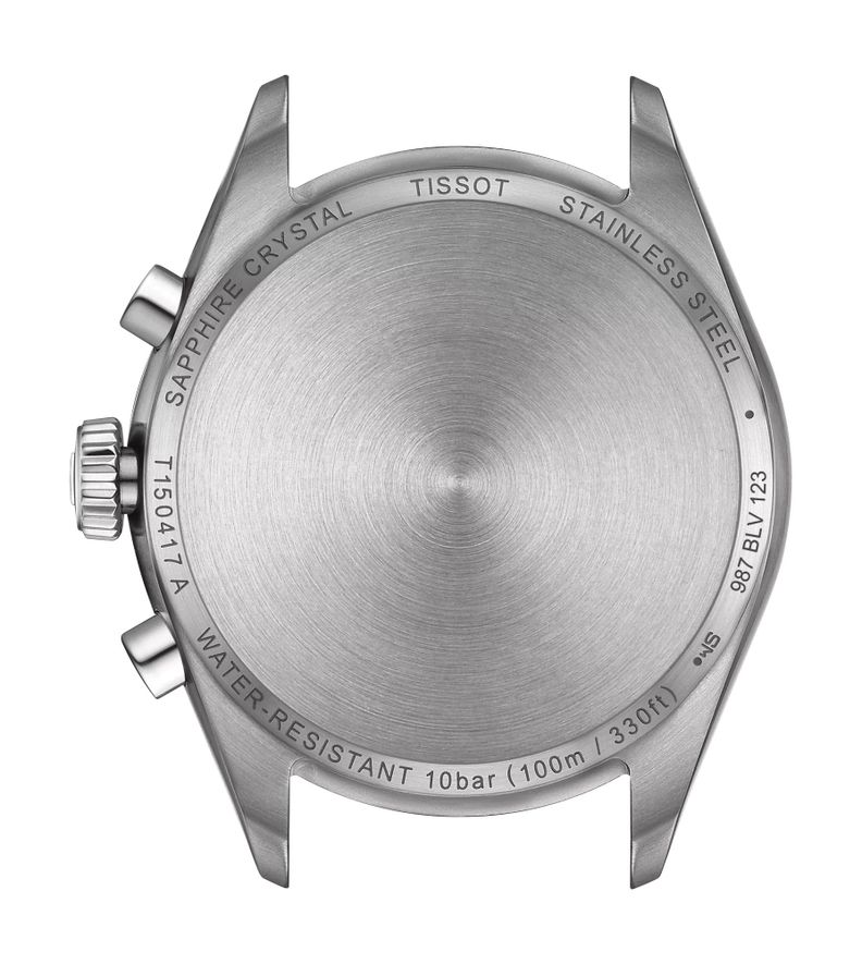Reloj Tissot PR100 Chronograph Acero Azul Hielo-1