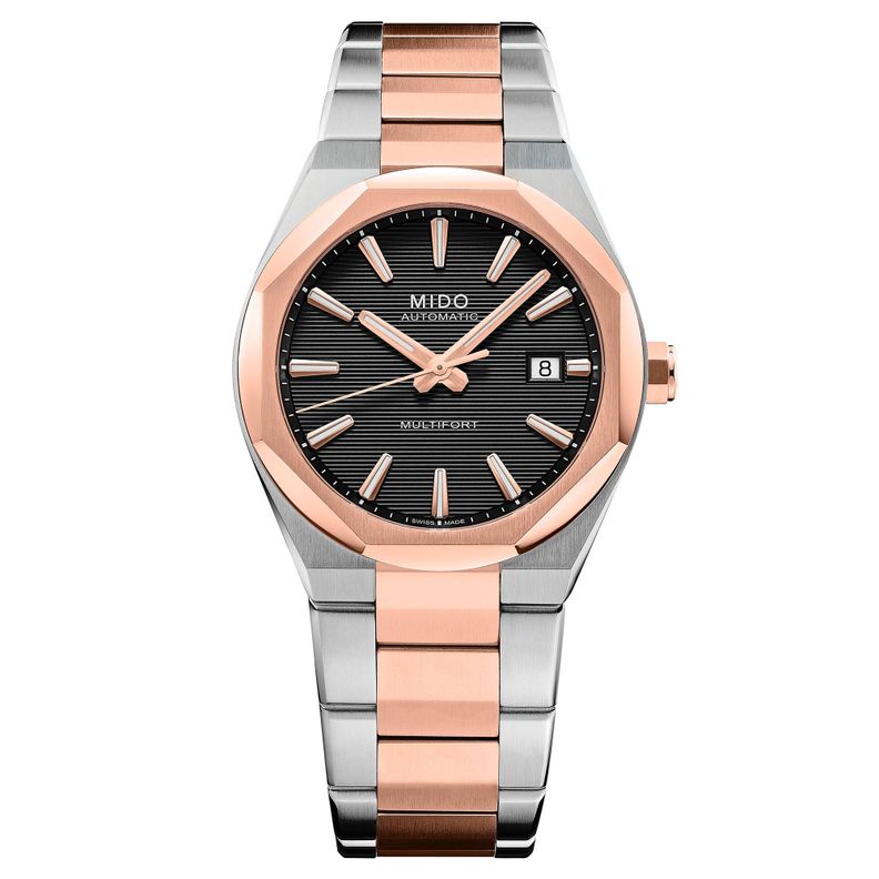 Reloj Mido Multifort 8 One Crown 40MM Bicolor Plata