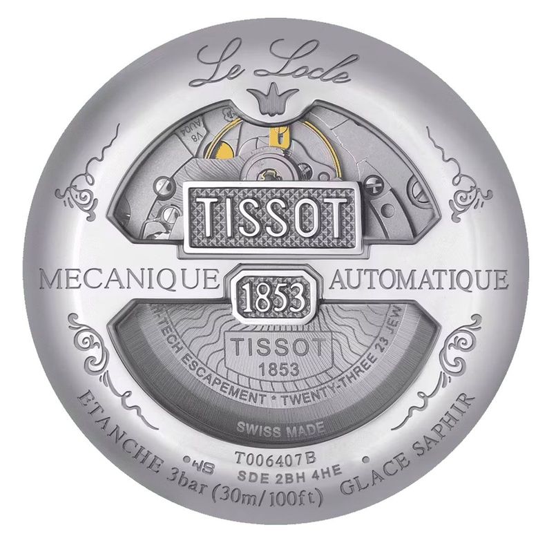 Reloj Tissot Le Locle Powermatic 80 Acero-1
