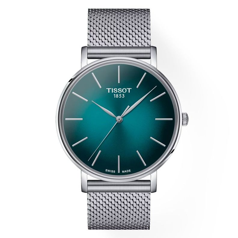 Reloj Tissot Everytime Acero Verde-0