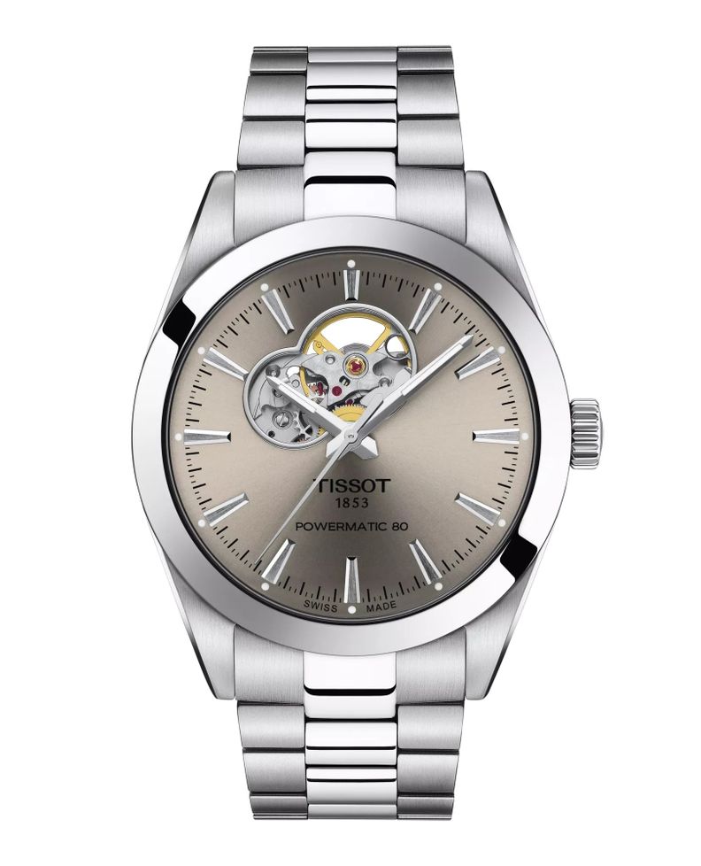 Reloj Tissot Gentleman Open Heart Grafito-0