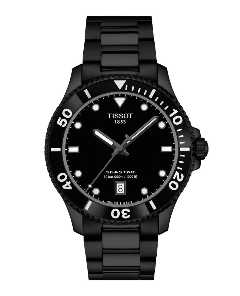 Reloj Tissot Seastar 1000 Negro 40MM-0