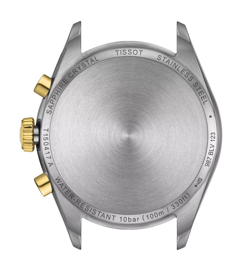 Reloj Tissot PR100 Chronograph Bicolor Dorado-1