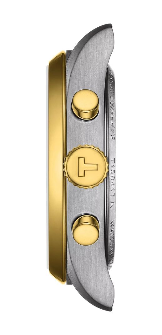Reloj Tissot PR100 Chronograph Bicolor Dorado-2
