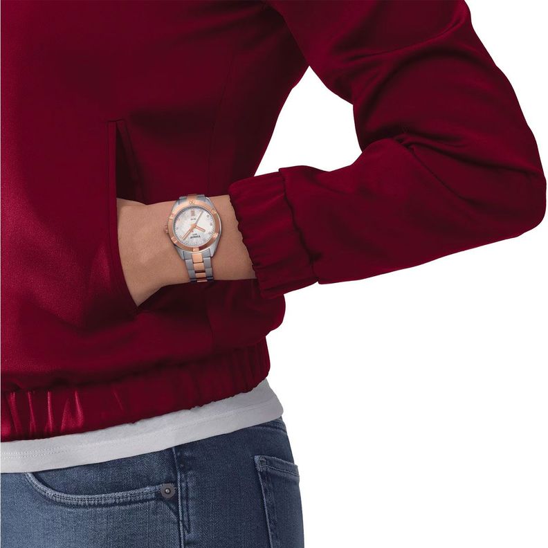 Reloj Tissot PR 100 Sport Chic Oro rosa-4