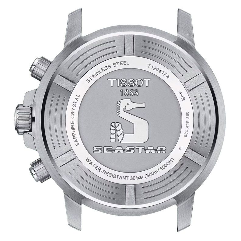 Reloj Tissot Seastar 1000 Chronograph Acero Negro-2